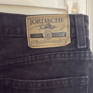 Vintage Jordache Baggy Black Mom Jeans